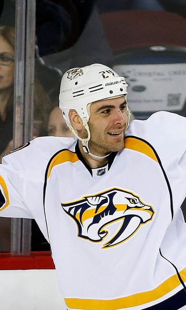 Nystrom scores 4 for Predators, but Flames get win in shootout